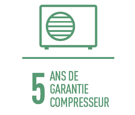 5 ans de garantie compresseur